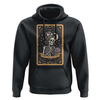 The Crocheter Skeleton Hoodie Crochet Lover Gift Tarot Card Graphic - Wonder Print Shop