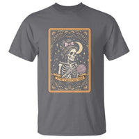 The Crocheter Skeleton T Shirt Crochet Lover Gift Tarot Card Graphic - Wonder Print Shop