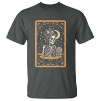 The Crocheter Skeleton T Shirt Crochet Lover Gift Tarot Card Graphic - Wonder Print Shop
