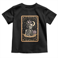 The Crocheter Skeleton Toddler T Shirt Crochet Lover Gift Tarot Card Graphic - Wonder Print Shop