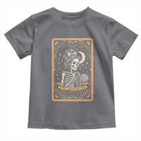 The Crocheter Skeleton Toddler T Shirt Crochet Lover Gift Tarot Card Graphic - Wonder Print Shop