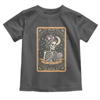 The Crocheter Skeleton Toddler T Shirt Crochet Lover Gift Tarot Card Graphic - Wonder Print Shop