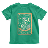 The Crocheter Skeleton Toddler T Shirt Crochet Lover Gift Tarot Card Graphic - Wonder Print Shop