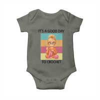 It’s A Good Day To Crochet Baby Onesie Crochet Mom Gift - Wonder Print Shop