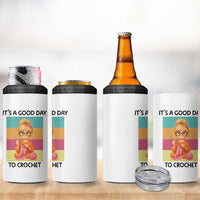 It’s A Good Day To Crochet 4 in 1 Can Cooler Tumbler Crochet Mom Gift - Wonder Print Shop
