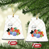 I’m OK Ceramic Ornament Cat Tangled In Yarn Funny Crochet Gift - Wonder Print Shop