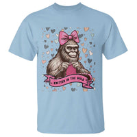 Funny Bigfoot Knitting T Shirt Knitter In The Wild - Wonder Print Shop