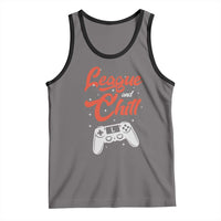 League And Chill Tank Top Funny Gaming Quote Gift For Gamer - Wonder Print Shop