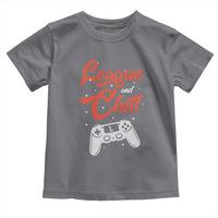 League And Chill Toddler T Shirt Funny Gaming Quote Gift For Gamer - Wonder Print Shop