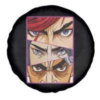 Futuristic Legends Anime Eyes Spare Tire Cover Gift For League Gamer Fans - Wonder Print Shop