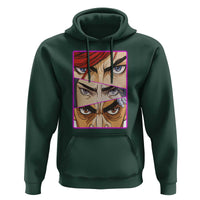 Futuristic Legends Anime Eyes Hoodie Gift For League Gamer Fans - Wonder Print Shop