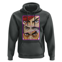 Futuristic Legends Anime Eyes Hoodie Gift For League Gamer Fans - Wonder Print Shop