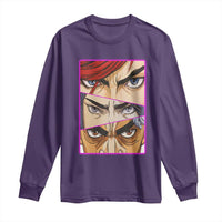 Futuristic Legends Anime Eyes Long Sleeve Shirt Gift For League Gamer Fans - Wonder Print Shop