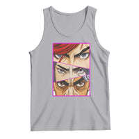 Futuristic Legends Anime Eyes Tank Top Gift For League Gamer Fans - Wonder Print Shop