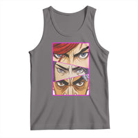 Futuristic Legends Anime Eyes Tank Top Gift For League Gamer Fans - Wonder Print Shop