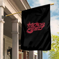 Mid Or Feed Holographic Witch Hat Garden Flag Funny Game Lover Gift - Wonder Print Shop