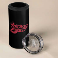 Mid Or Feed Holographic Witch Hat 4 in 1 Can Cooler Tumbler Funny Game Lover Gift - Wonder Print Shop