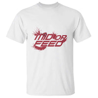 Mid Or Feed Holographic Witch Hat T Shirt Funny Game Lover Gift - Wonder Print Shop