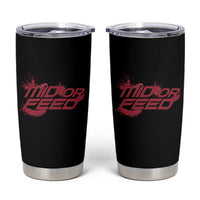 Mid Or Feed Holographic Witch Hat Tumbler Cup Funny Game Lover Gift - Wonder Print Shop