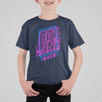 Bot Lane Main Cyberpunk Neon Style T Shirt For Kid Gaming Quote Gift - Wonder Print Shop