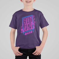 Bot Lane Main Cyberpunk Neon Style T Shirt For Kid Gaming Quote Gift - Wonder Print Shop