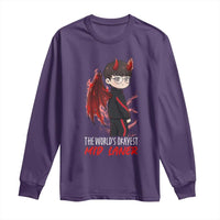 Worlds Okayest Mid Laner Long Sleeve Shirt Funny Gift For Gamer - Wonder Print Shop