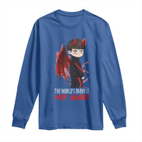 Worlds Okayest Mid Laner Long Sleeve Shirt Funny Gift For Gamer - Wonder Print Shop