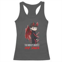 Worlds Okayest Mid Laner Racerback Tank Top Funny Gift For Gamer - Wonder Print Shop