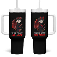Worlds Okayest Mid Laner Tumbler With Handle Funny Gift For Gamer - Wonder Print Shop
