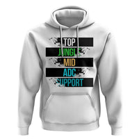 Gaming Humor 5 Roles Hoodie Quote For Gamer Lovers - Wonder Print Shop