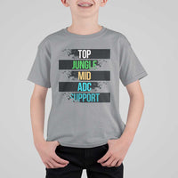 Gaming Humor 5 Roles T Shirt For Kid Quote For Gamer Lovers - Wonder Print Shop