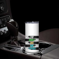 Gaming Humor 5 Roles Skinny Tumbler Quote For Gamer Lovers - Wonder Print Shop