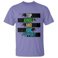 Gaming Humor 5 Roles T Shirt Quote For Gamer Lovers - Wonder Print Shop