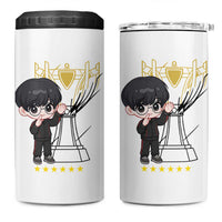 Mid Lane Master Gamer 4 in 1 Can Cooler Tumbler Gift For Esports Fan - Wonder Print Shop