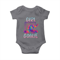 Funny Ice Hockey Girl Goalie Splatter Art Baby Onesie Gift For Women - Wonder Print Shop