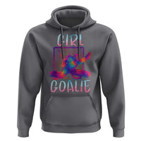 Funny Ice Hockey Girl Goalie Splatter Art Hoodie Gift For Women - Wonder Print Shop