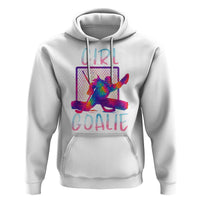 Funny Ice Hockey Girl Goalie Splatter Art Hoodie Gift For Women - Wonder Print Shop