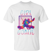 Funny Ice Hockey Girl Goalie Splatter Art T Shirt Gift For Women - Wonder Print Shop