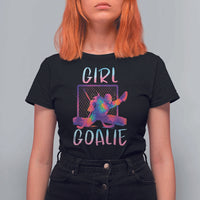 Funny Ice Hockey Girl Goalie Splatter Art T Shirt For Women Gift For Women - Wonder Print Shop
