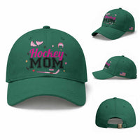 Proud Hockey Mom Baseball Cap Ice Hockey Supporter Gift