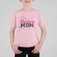 Proud Hockey Mom T Shirt For Kid Ice Hockey Supporter Gift - Wonder Print Shop