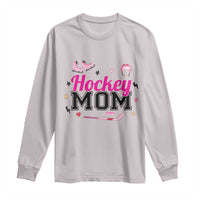 Proud Hockey Mom Long Sleeve Shirt Ice Hockey Supporter Gift - Wonder Print Shop