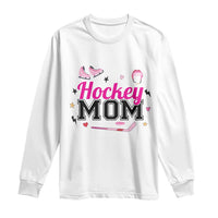 Proud Hockey Mom Long Sleeve Shirt Ice Hockey Supporter Gift - Wonder Print Shop