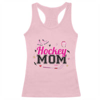 Proud Hockey Mom Racerback Tank Top Ice Hockey Supporter Gift - Wonder Print Shop