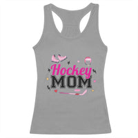 Proud Hockey Mom Racerback Tank Top Ice Hockey Supporter Gift - Wonder Print Shop