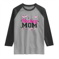 Proud Hockey Mom Raglan Shirt Ice Hockey Supporter Gift - Wonder Print Shop