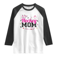 Proud Hockey Mom Raglan Shirt Ice Hockey Supporter Gift - Wonder Print Shop