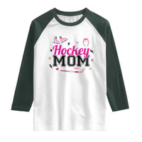 Proud Hockey Mom Raglan Shirt Ice Hockey Supporter Gift - Wonder Print Shop