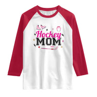 Proud Hockey Mom Raglan Shirt Ice Hockey Supporter Gift - Wonder Print Shop