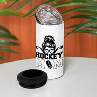 Funny Hockey Mom Quote 4 in 1 Can Cooler Tumbler Gift For Hockey Lovers - Wonder Print Shop